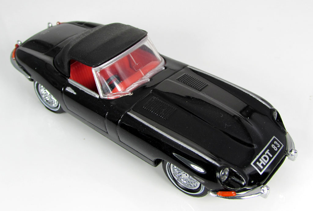 Automobilia The Golden Age of Sports Cars 1967 EType Jaguar Soft Top