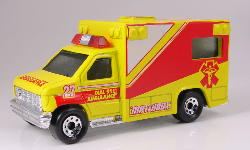 matchbox ford ambulance